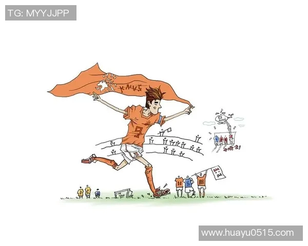 足球球星双人卡通形象创意演绎展现青春活力与竞技风采